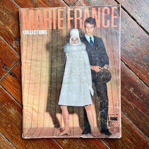 Vintage Marie France French Magazine September 1966 Beauty Fashion Ads